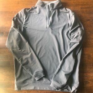 COPY - Peter Millar Grey Quarterzip